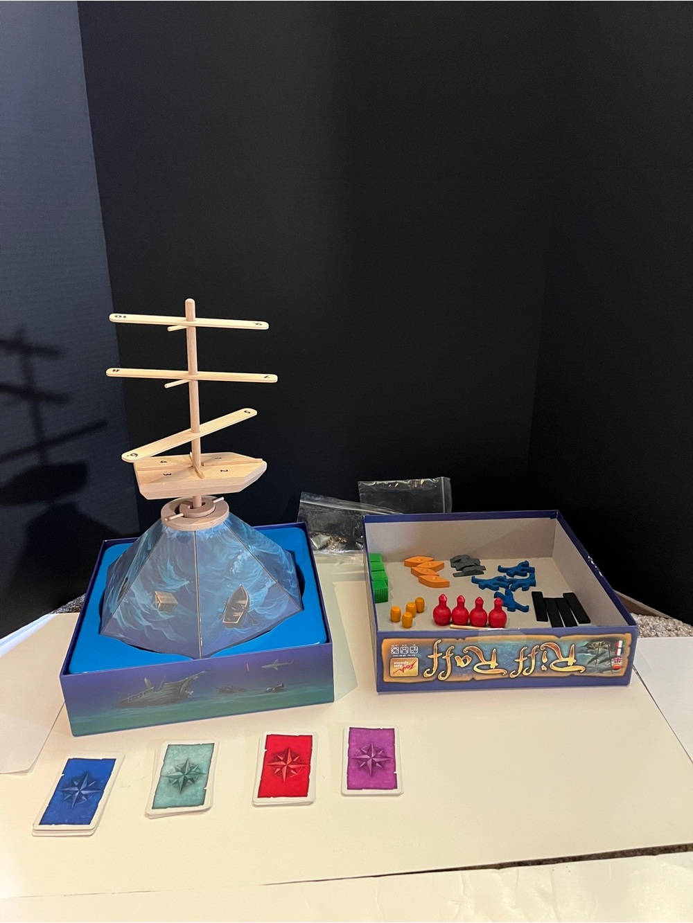 Riff Raff Board Game - Complete Zoch zum Spielen Multilingual Instructions - Picture 3 of 11